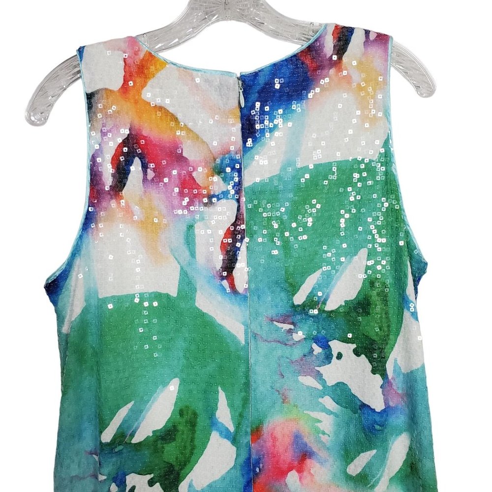 Julia Jordan Size 10 Dress Sequin Sparkle Party Vacation Cocktail Resort Lined - Picture 7 of 11